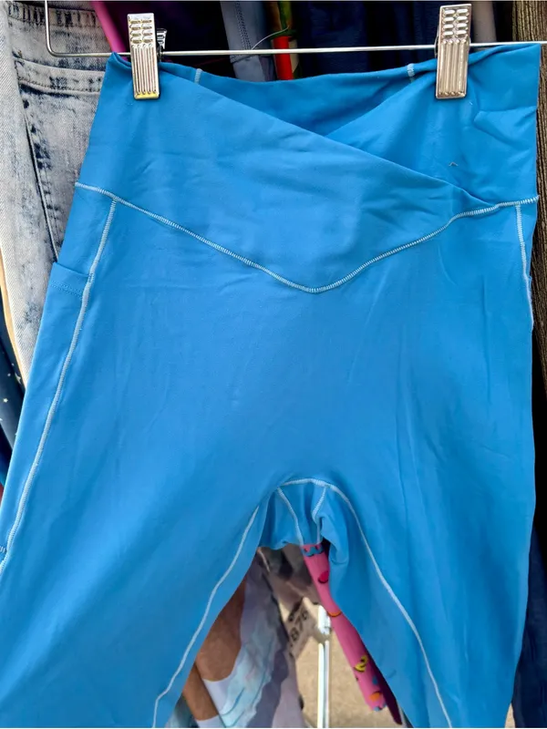 Halara Blue Performance Leggings - Image 2