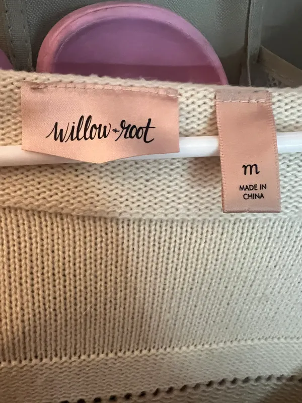 Willow and Root Buckle v neck sweater  - Image 2