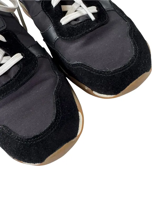 Vionic Walk Glide Sneaker Suede Trim Black Cushioned Size 9 - Image 6