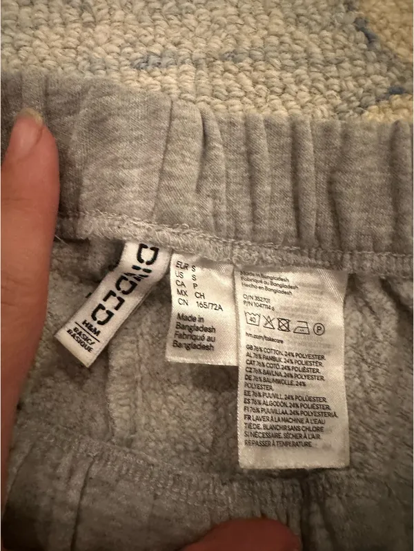 Sweatpants Divided H&M Grey - Image 2