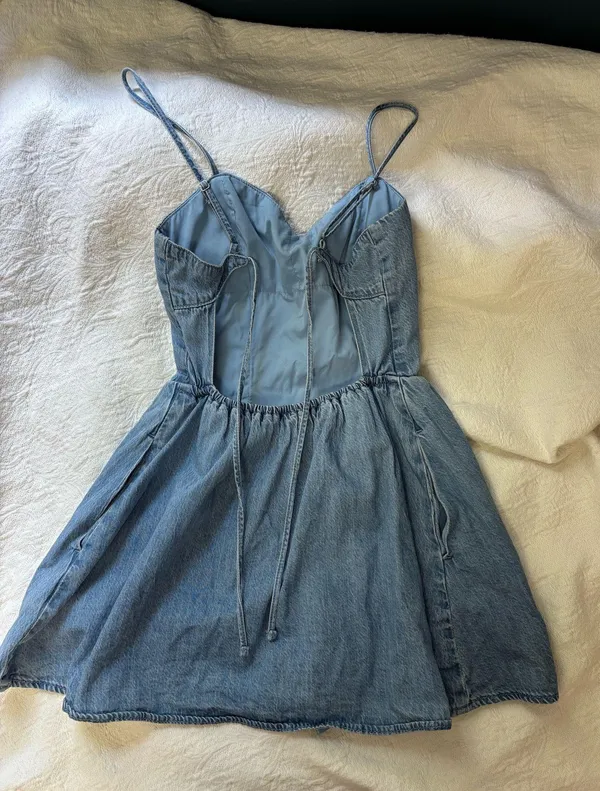 Hollister Denim Romper - Image 2