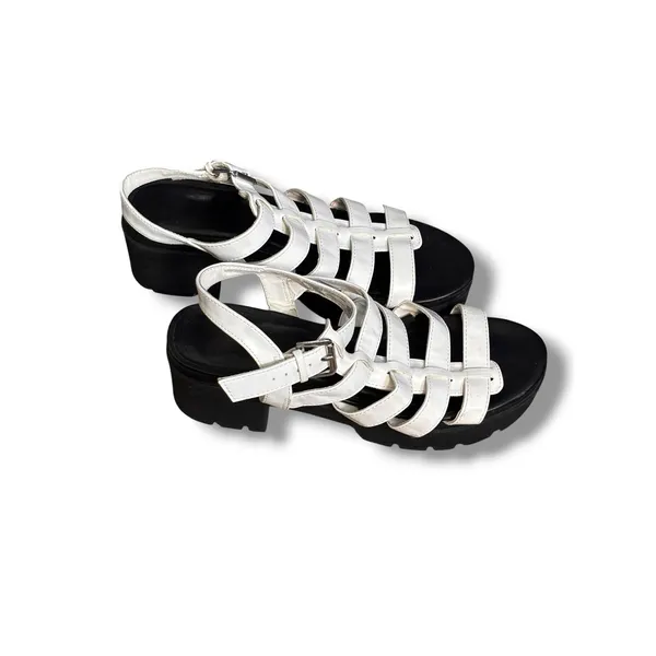 Madden NYC Chunky Fisherman Platform‎ Sandals Euro Summer Y2K Coastal Nautical - Image 2