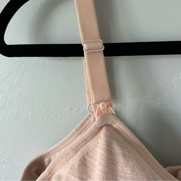 Kindred Bravely Sublime Hands-Free Pumping Nursing Bra Pink Heather Large Busty - Image 3