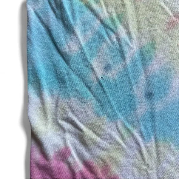 Tie-Dye Cat Spiral Print Graphic Tee - Image 5