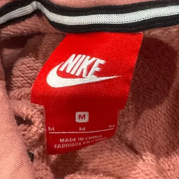 Nike Dusty Rose Pink Pullover Hoodie Women’s Medium - Image 3