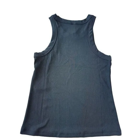 X By Gottex Rib Racer‎ Tank Black Woman's Size Large NWT Quick Drying - Image 2