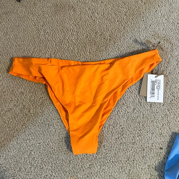 NWT Toast x Free People low rise bikini bottom Tiger small - Image 2