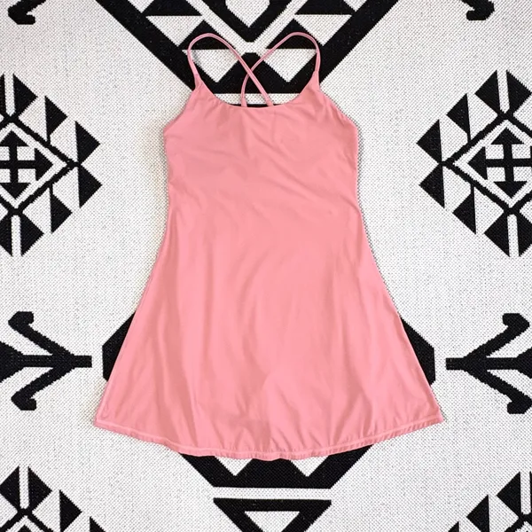 Halara SoftlyZero Plush Backless Active Mini Dress Medium - Image 2