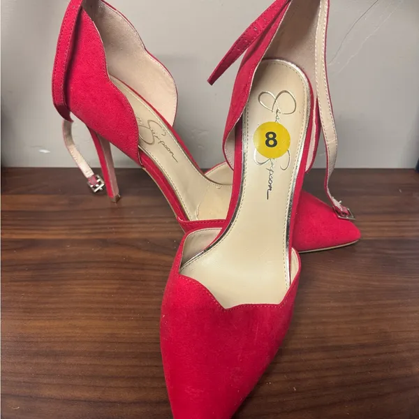Jessica Simpson Red Women's Heels - Image 3