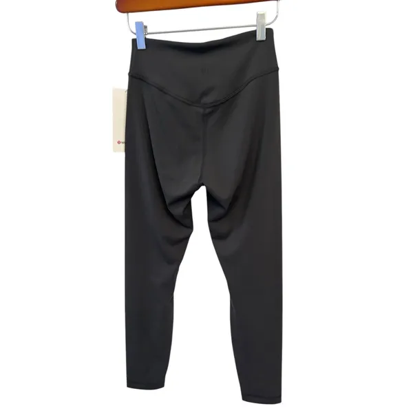 Lululemon Wunder Under SmoothCover High-Rise Tight 25" Size 6 Graphite Grey - Image 5