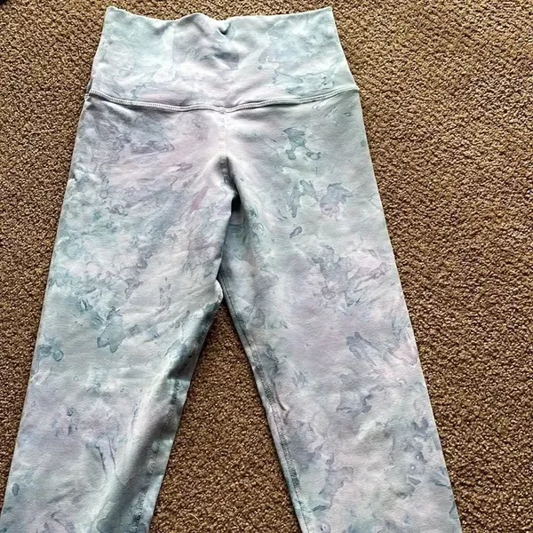Electric & Rose Women’s Blue/Purple Sports Bra & Leggings Set - Size S - Image 3