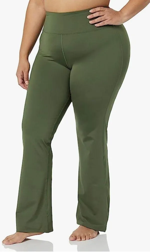Amazon Essentials Green Yoga Pants - Image 2