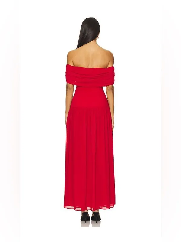 Lovers and Friends Blake Maxi Dress in Red - Image 2