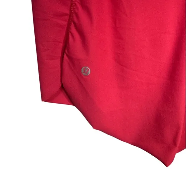 lululemon Stride To Tide Tank Top Womens Hot Pink Mesh Open Back - Image 7