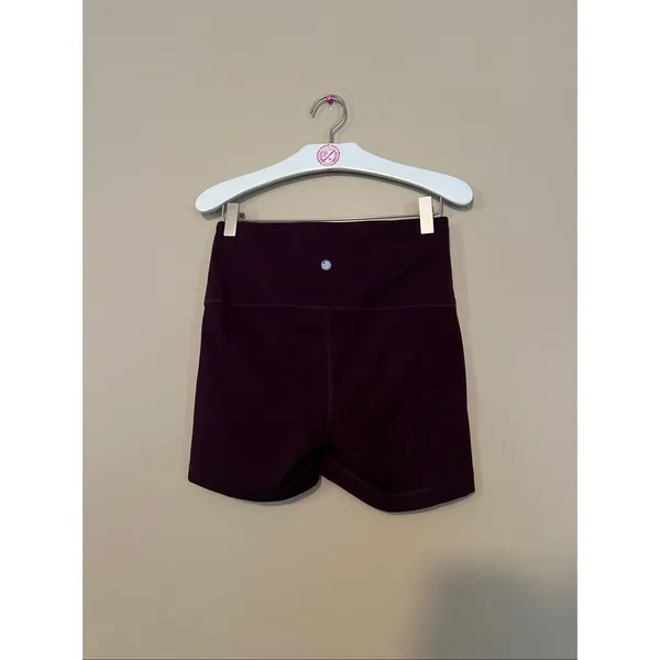 Yogalicious lux purple biker shorts woman’s size small - Image 6
