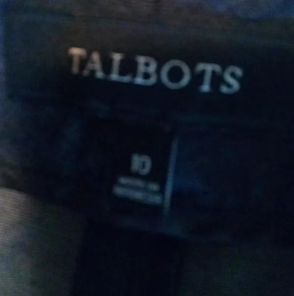 Talbot's Greyish Black Shorts Sz 10 - Image 6