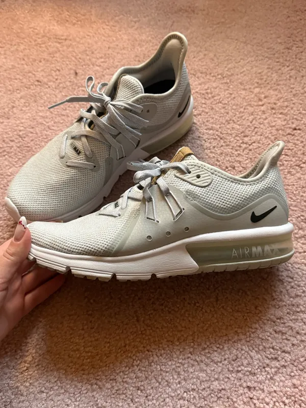 Nike Light Blue Air Max Shoes - Image 2
