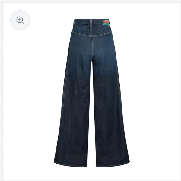 AG Adriano Goldschmied NWT Daily Blue Easy‎ Wide Leg High Waist Jean Zephyr Sz 28 - Image 7