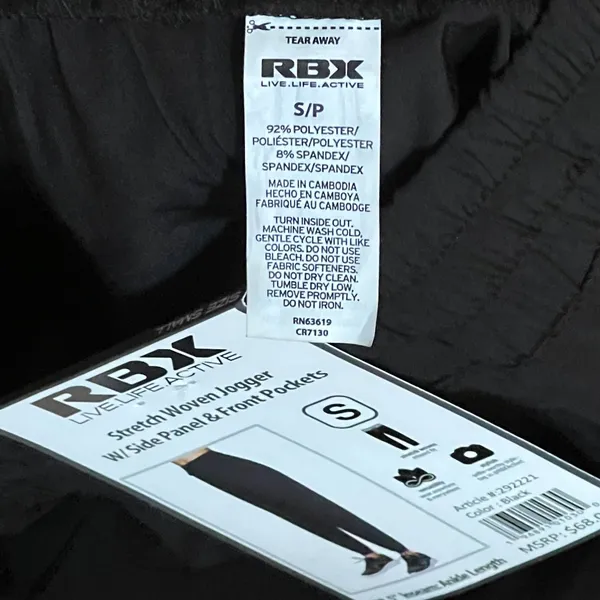 Women's Joggers Black - Image 3