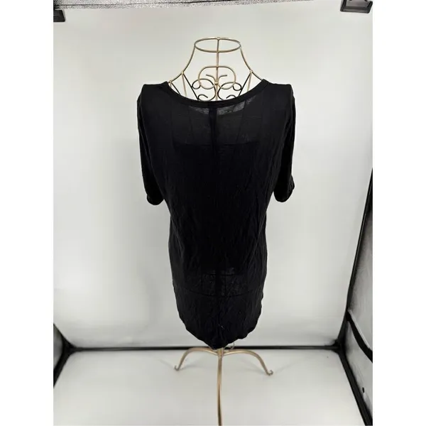Victoria’s Secret Supermodel Essentials Black Logo Tee XS Y2K - Image 6