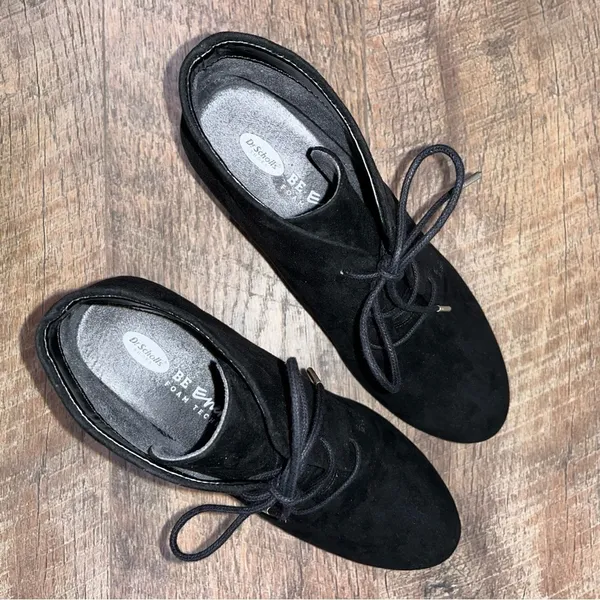 Dr. Scholls Ceelia Black Chukka Wedge Booties - Image 14