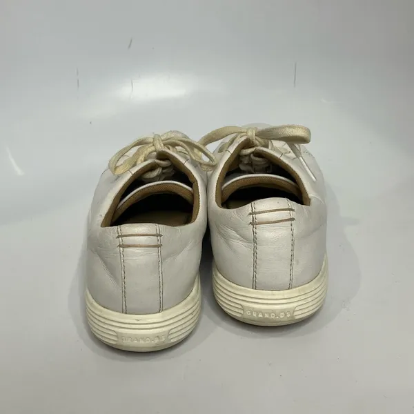 Cole Haan grand crosscourt ll leather sneakers white‎ size 8.5 - Image 4