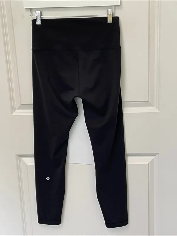 Lululemon Wunder Train High Rise Tight 25” (8) Black - Image 5
