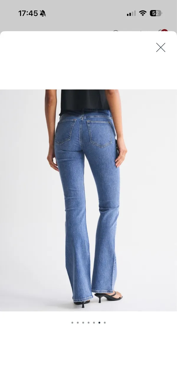 Abercrombie Bootcut High-Waisted Jeans - Image 3