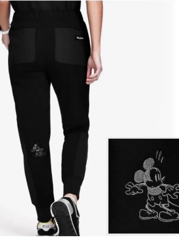 Figs x Disney Black Zamora Scrubs - Image 2