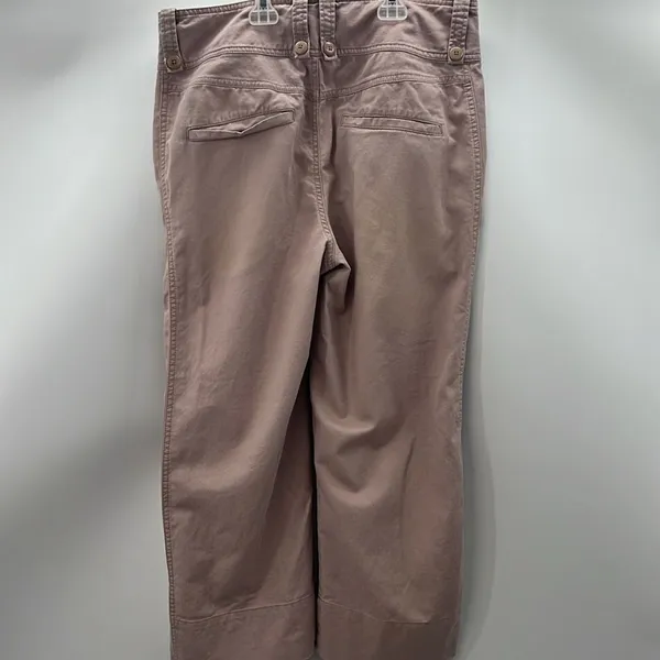 Sundance size 12 mauve cropped wide leg pants - Image 4