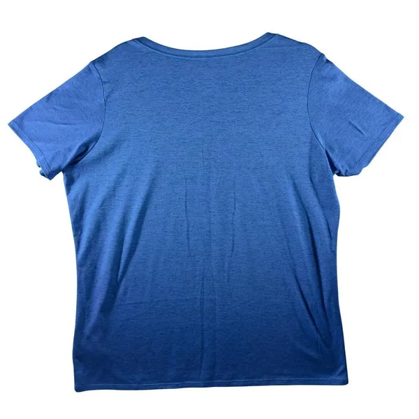 368 | Nike Pittsburgh Panthers Dri-Fit‎ V-Neck Athletic T-Shirt Blue Womens XL - Image 2