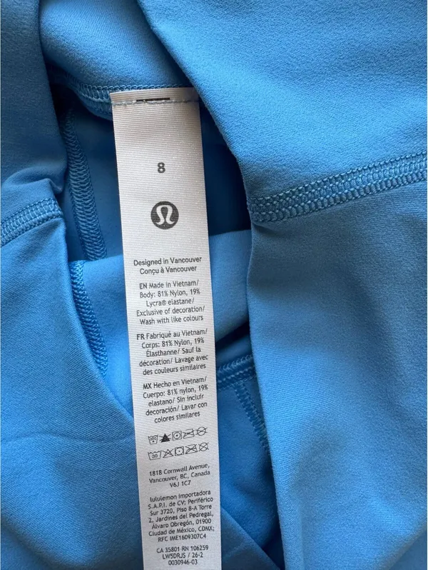 Lululemon Align High Rise 25” Ocean Wave Size 8 NWT - Image 6