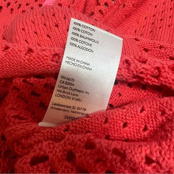 NWT‎ Anthropologie Pilcro Pointelle Babydoll Sweater Sz M - Image 9