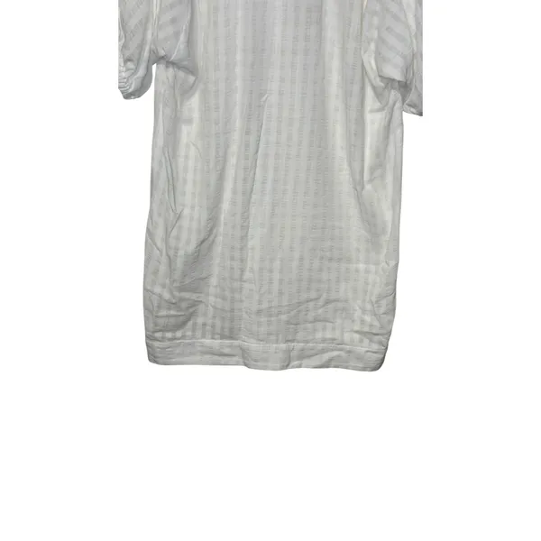 Anthropologie Women Mini Dress V-Neck Tiered 3/4 Sleeve‎ Tunic White Size XS NWT - Image 11