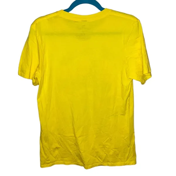 Disney‎ The Lion King Graphic Tee Yellow Simba Pumbaa Timon Small - Image 2
