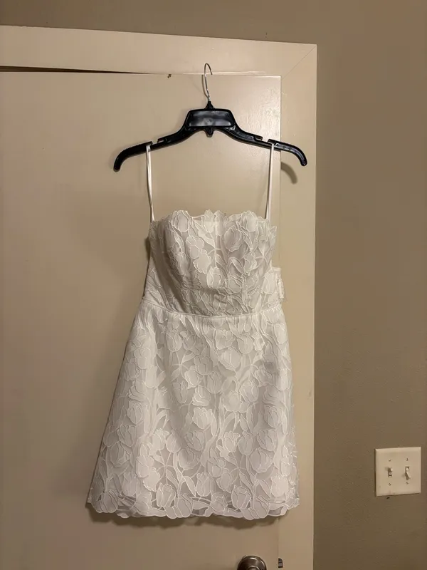 Jenny Yoo Amanda Dress in Ivory - Image 4