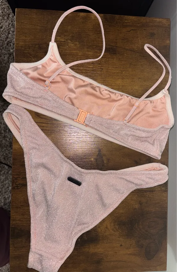 Triangl Mica Bikini Set Blush Sparkle - Image 3