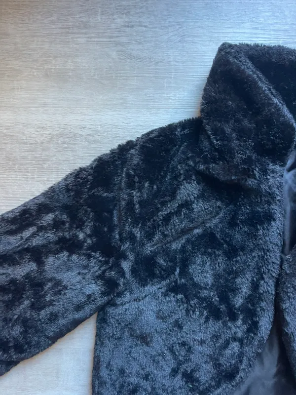 WD.NY Faux Fur Bolero Jacket Size S - Image 3