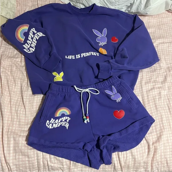 Playboy happy camper sweat set! - Image 2