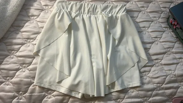 Altar'd State Tennis Skirt White - Image 3
