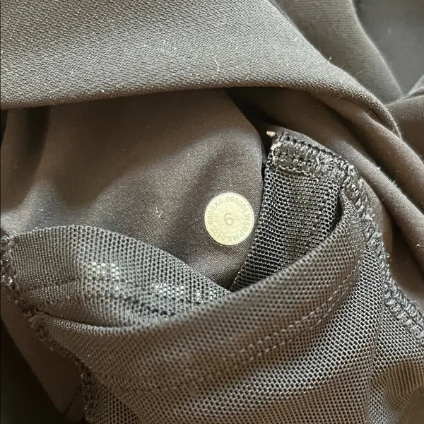 Women’s Lululemon Black Woven 7/8 Pants - Image 4