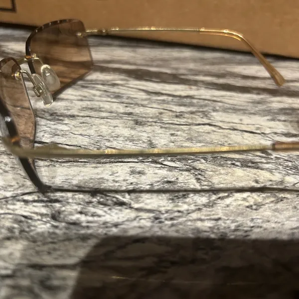 Ray-Ban Women's Gold Sunglasses - Image 8