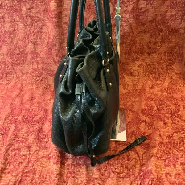 Lovely sparkly black leather Kate Spade handbag - Image 4