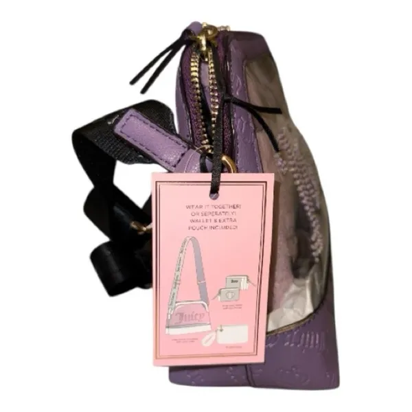 Juicy Couture Lavender Crossbody Bag Set - Image 3