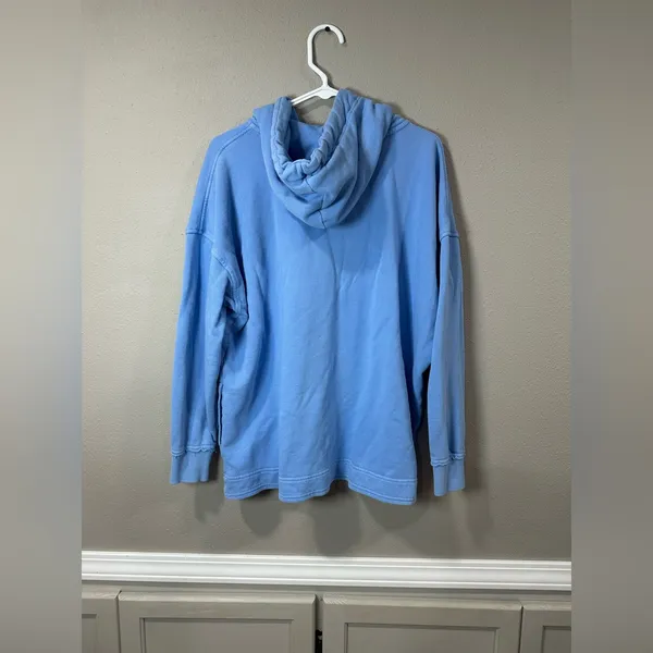 Aerie Oversized Women’s Henley Button Neck Pullover Size XS - Image 4