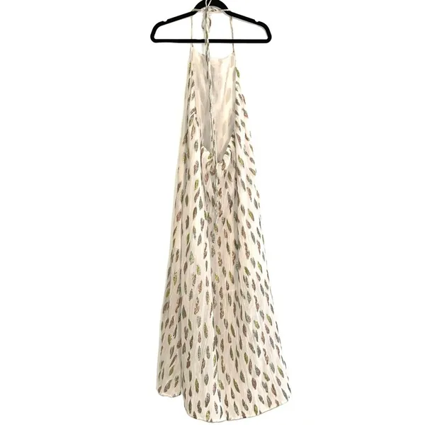 PilyQ PQ Chantel Halter Cover Up Midi Maxi Dress in Celestial Multi M/L - Image 5
