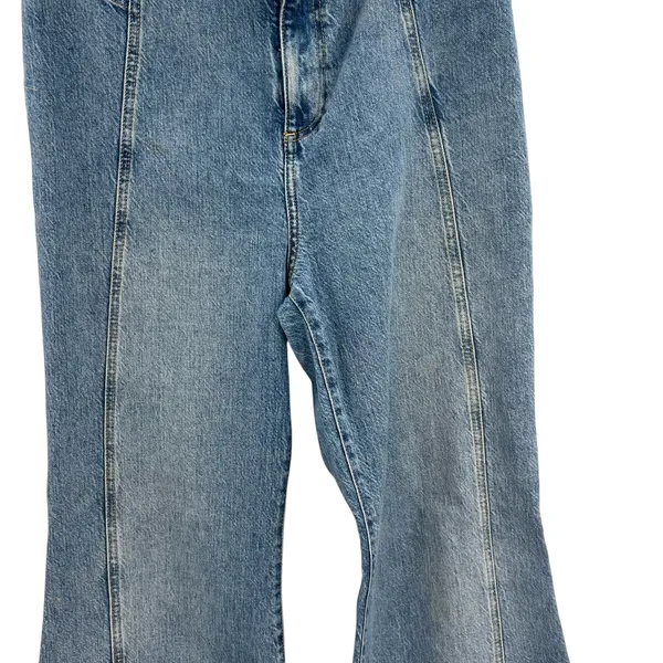Free‎ People We the Free Florence Flare Jeans High Rise Size 31 - Image 6