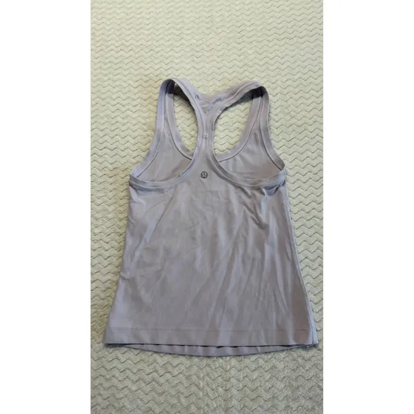 Lululemon Lilac Purple Racerback Athletic Tank Top Scoop Neck Sleeveless - Image 3
