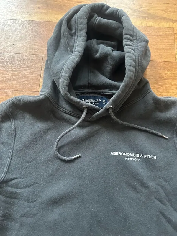 Abercrombie & Fitch A&F Fleece Logo New York Hoodie - Image 3