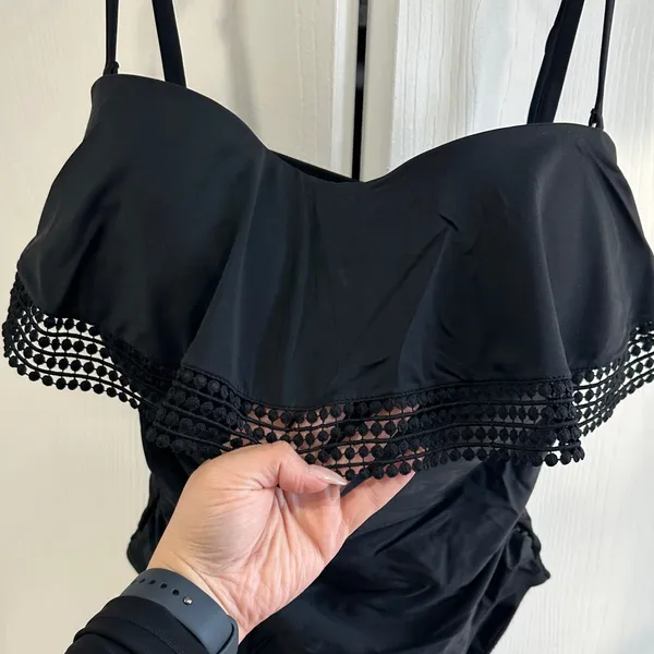Kona Sol Black One-Piece Swimsuit - Image 3